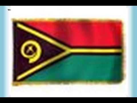 Vanuatu Flag 3X5 Foot Nylon PH and FR