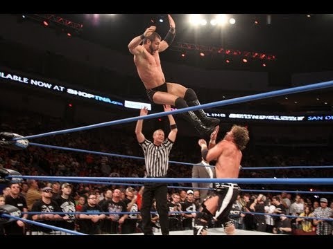 TNA IMPACT WRESTLING 7/4/13 | CHRIS SABIN vs AUSTIN ARIES vs MANIK