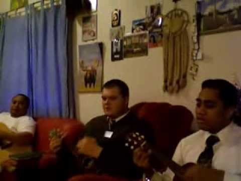 Mormon Missionaries Sing \Samoa Matalasi\