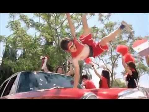Nancy Ajram Ft. K'naan - Waving Flag (With lyrics) Official Video