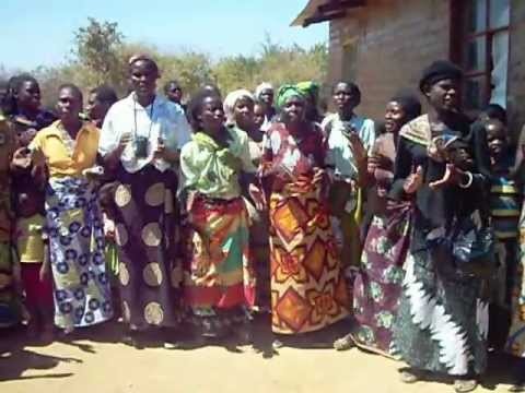 Women thanking CHILDHOPE-ZAMBIA