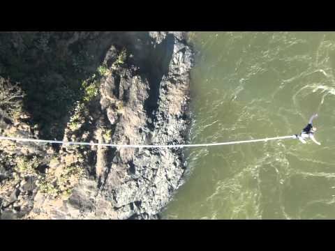 Bungee jump off Victoria Falls
