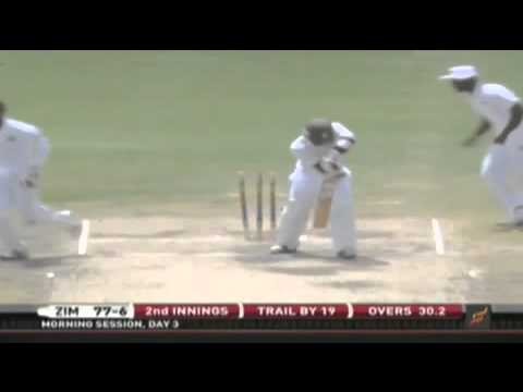 West Indies vs Zimbabwe 1st Test Day 2 -- 15th Mar 2013