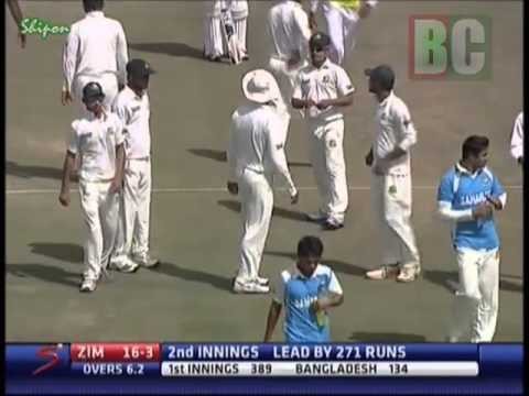 Bangladesh Tour for Zimbabwe 2013 - Robiul Islam's 6 wicket Hold (Milestone