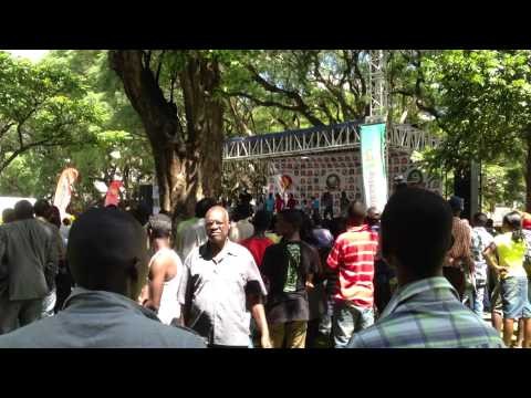 Africa Unity Square Harare Zimbabwe