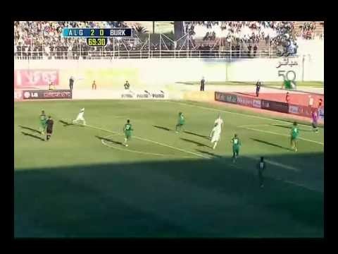 2eme mi-temps du matche Algerie vs Burkina faso